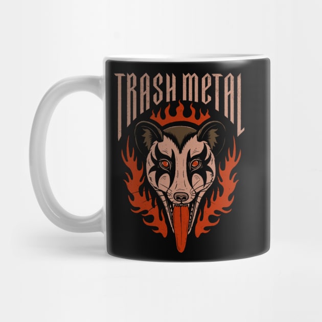 Trash Metal Possum by thiagocorrea